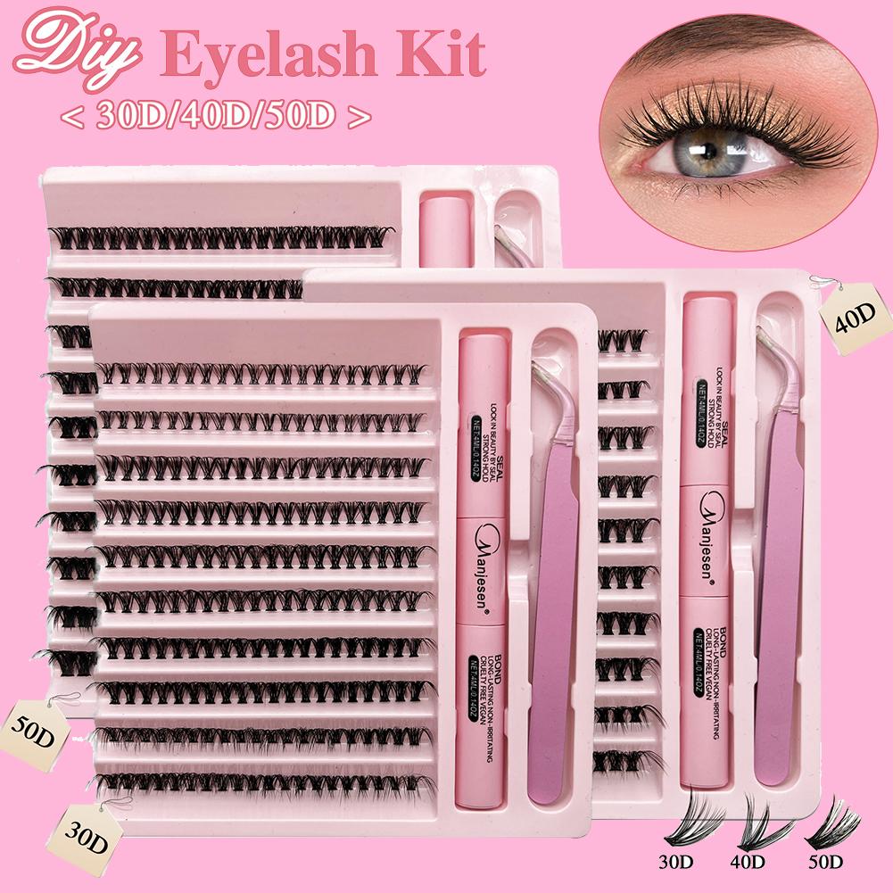Eyelash Extension Full Set - DIY False Lashes Set 30D 40D