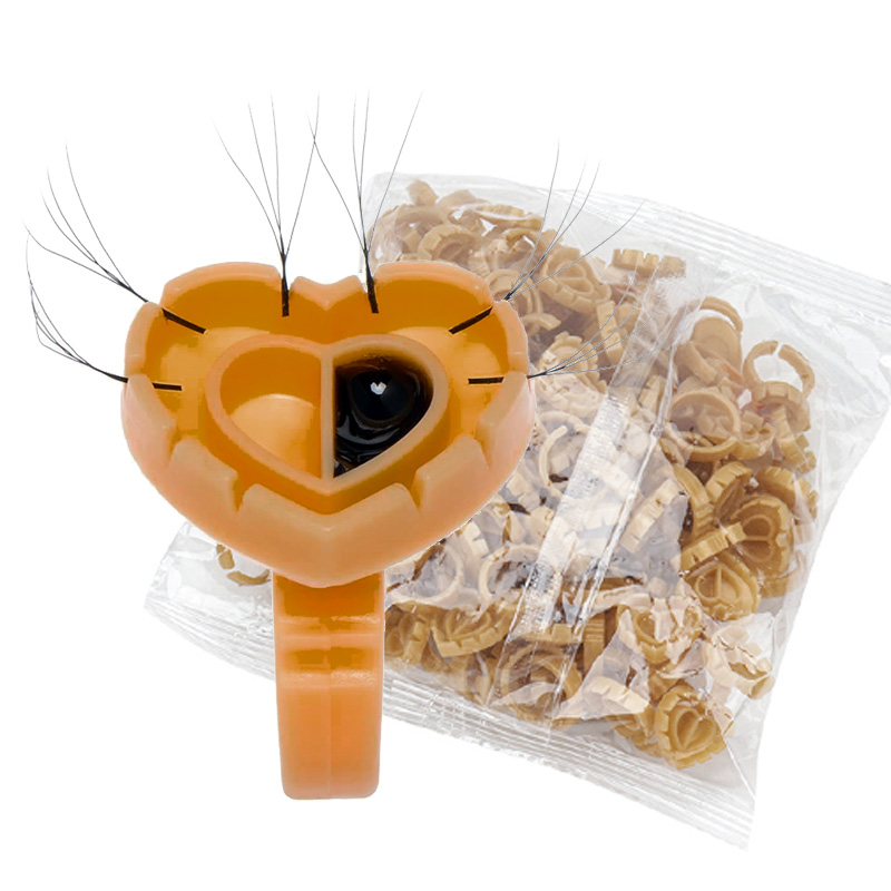 Eyelash Extension Repair - 500PCS Glue Rings for Lash Extension