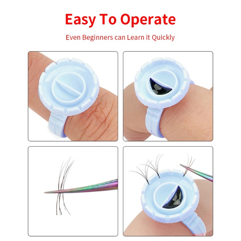 100 Pcs Disposable Eyelash Glu - đánh giá và giá Eyelash Extension Repair