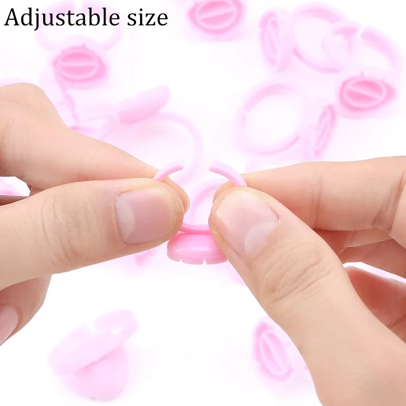 100 Pcs Disposable Eyelash Glu - đánh giá và giá Eyelash Extension Repair