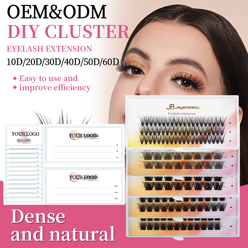 DIY Cluster Lashes 20/30/40/50 - đánh giá và giá Eyelash Extension Logo
