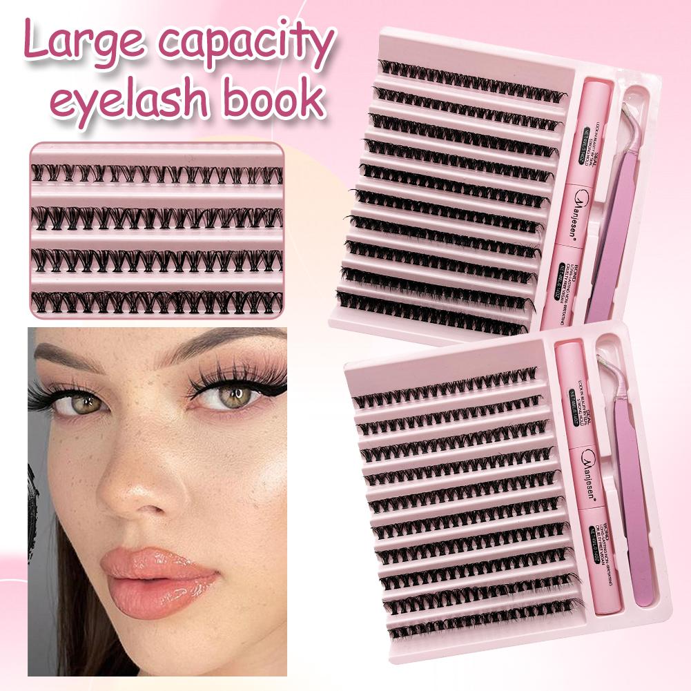 DIY False Lashes Set 30D 40D 5 - đánh giá và giá Eyelash Extension Full Set