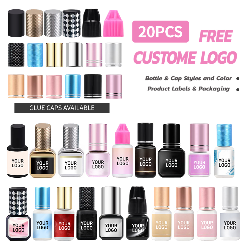 20PCS Custom Logo 0.1-2 Sec In - đánh giá và giá Eyelash Extension Logo