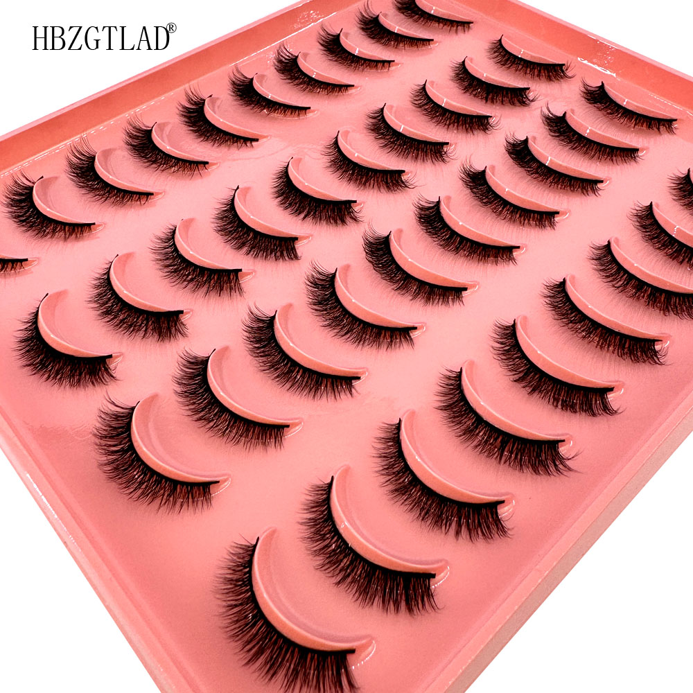 New 20 Pairs Natural Long 3D M - đánh giá và giá Eyelash Extension Full Set