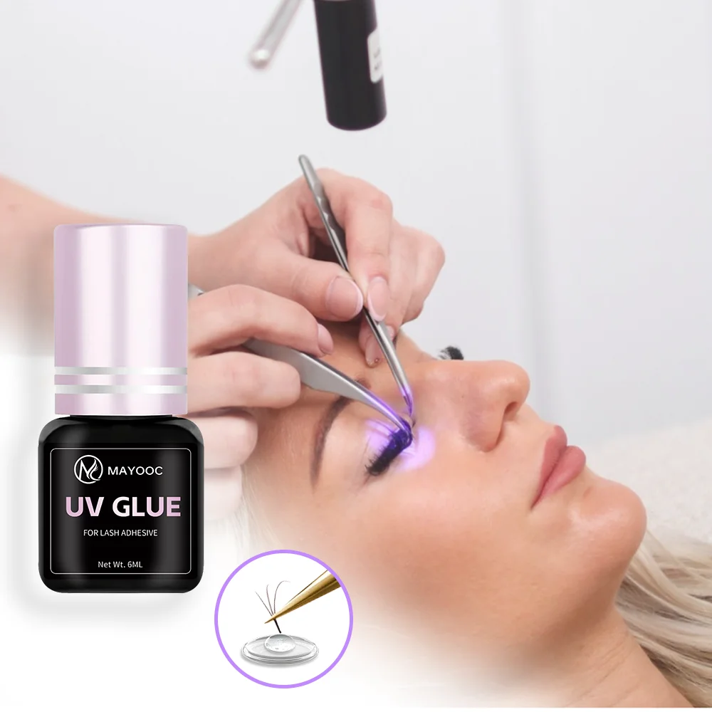 MAYOOC Fast Drying 0.1S UV Eye - đánh giá và giá Eyelash Extension Logo