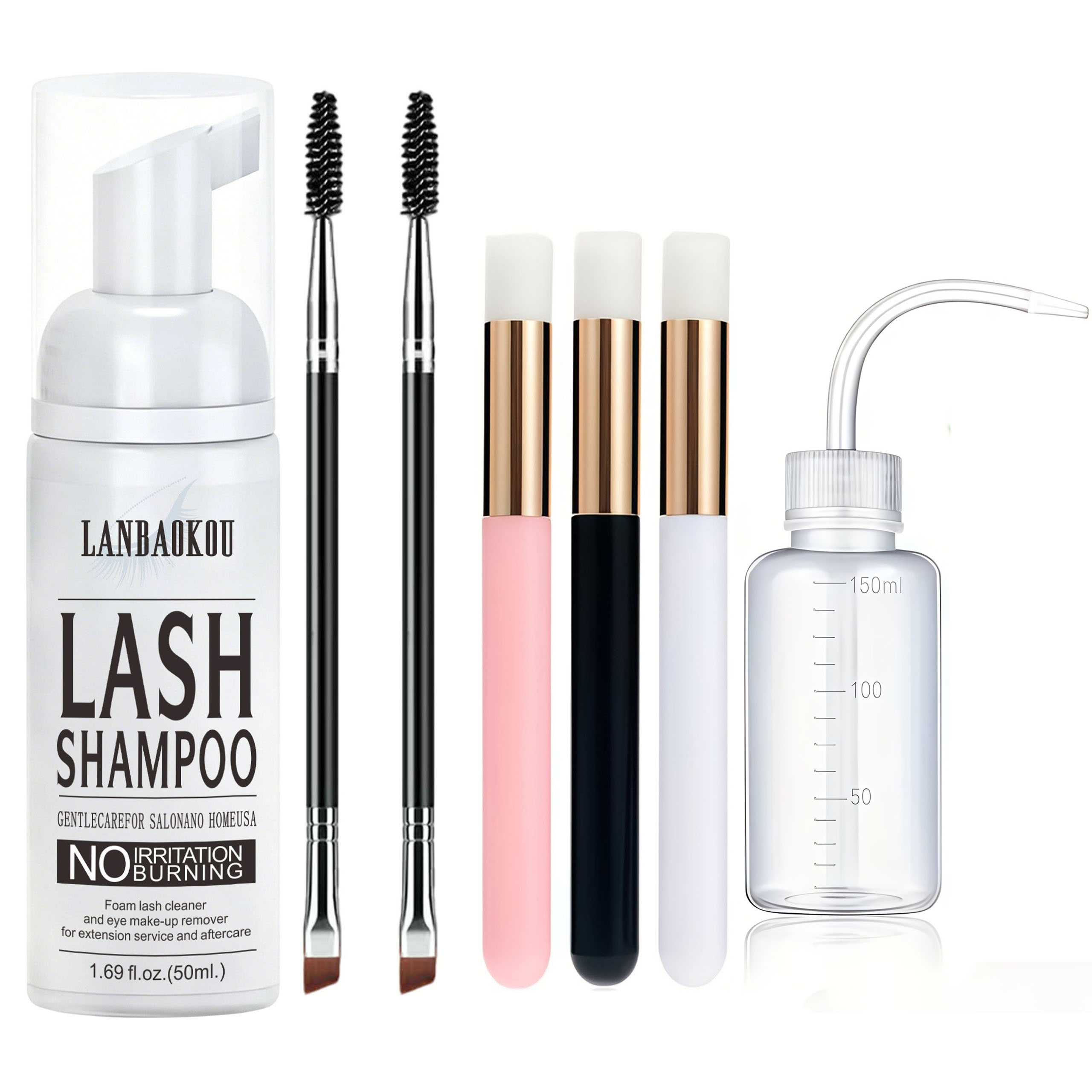 Lash Shampoo for Eyelash 50ML  - đánh giá và giá Eyelash Extension Wash