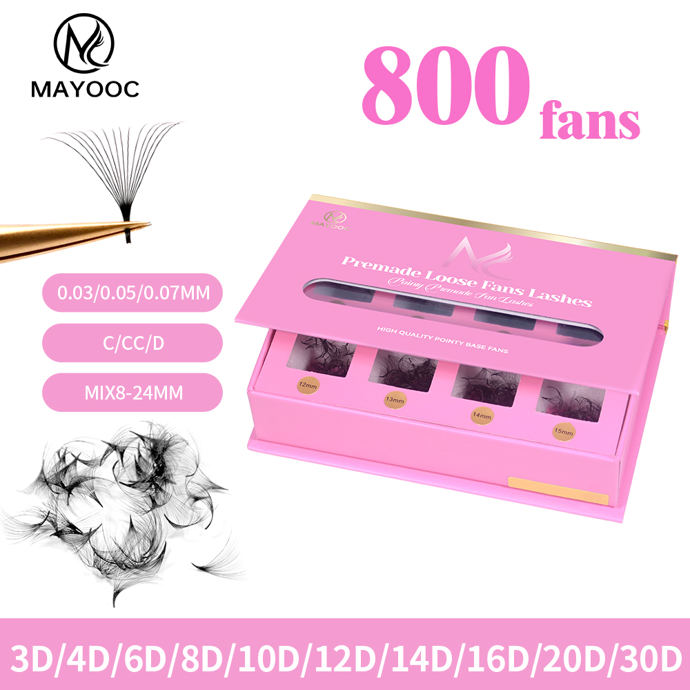 MAYOOC 800Fans Loose Fan Lashe - đánh giá và giá Eyelash Extension Logo