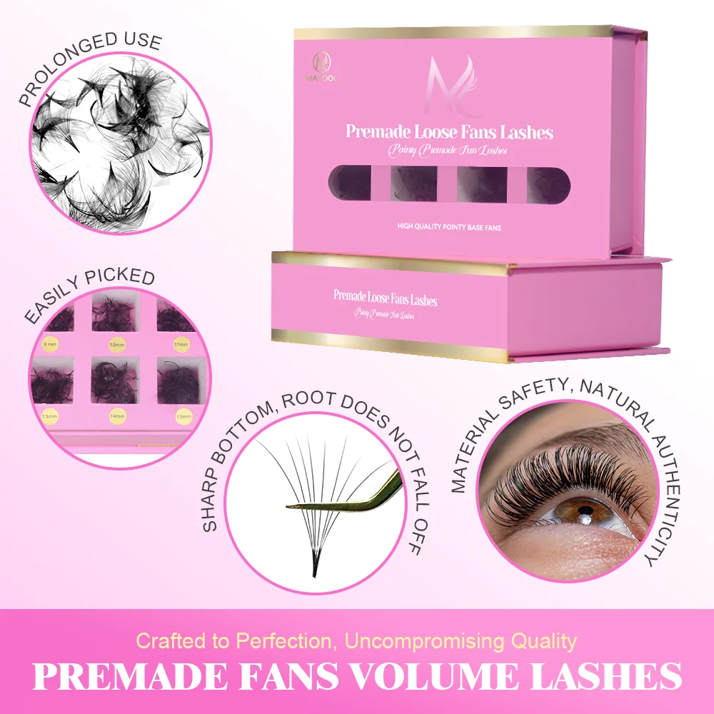 MAYOOC 800Fans Loose Fan Lashe - đánh giá và giá Eyelash Extension Logo