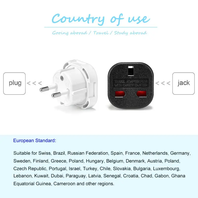 UK To EU Euro Electric Travel  - đánh giá và giá Eyelash Extension Uk