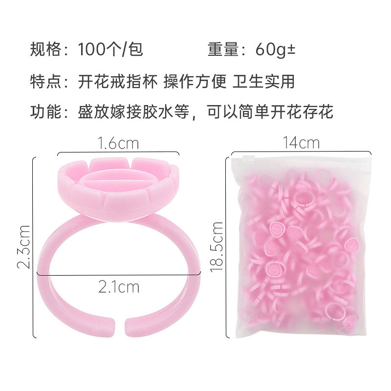 100Pcs Disposable Eyelash Exte - đánh giá và giá Eyelash Extension Repair