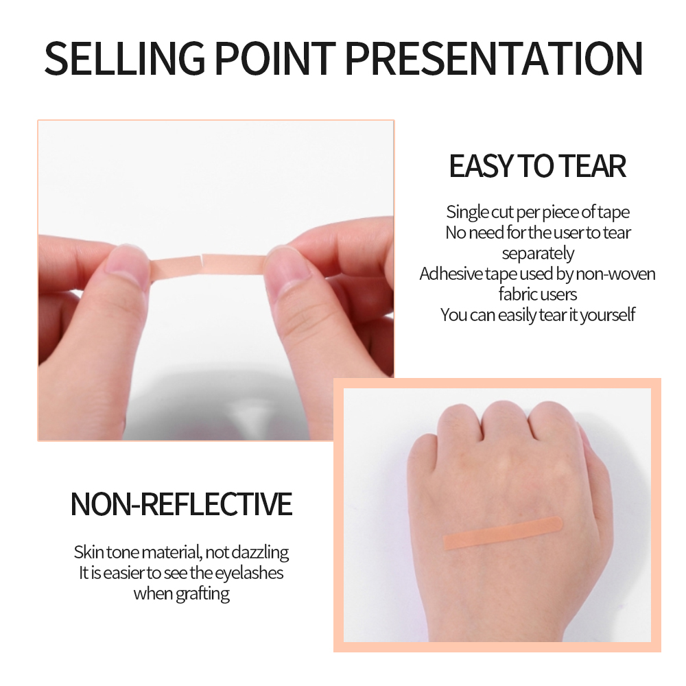 10/20pcs Eyelash Tape Non Wove - đánh giá và giá Eyelash Extension Repair