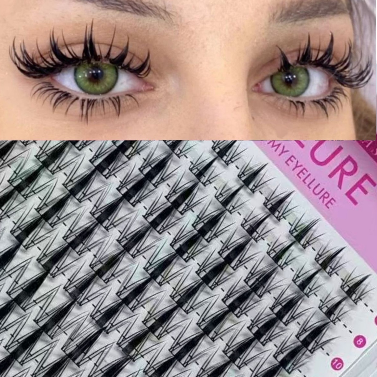 WINKLURE Manga Lash Clusters K - đánh giá và giá Eyelash Extension Equipment