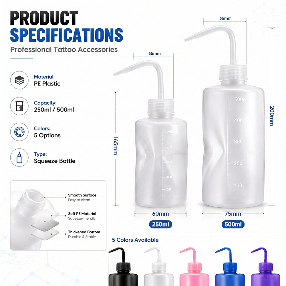 2pcs Tattoo Spray Bottle Tatto - đánh giá và giá Eyelash Extension Wash