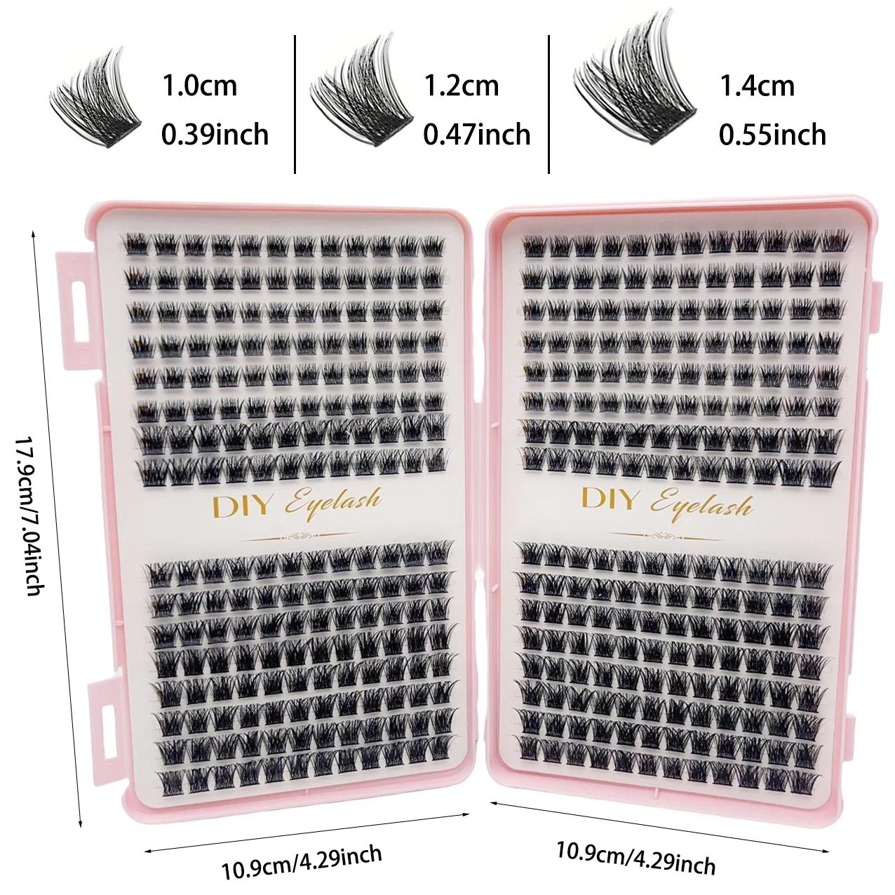384pcs Individual Lashes Eyela - đánh giá và giá Eyelash Extension Home Service