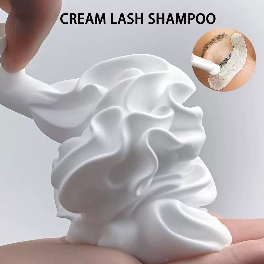 Custom Whipped Lash Cream Sham - đánh giá và giá Eyelash Extension Logo
