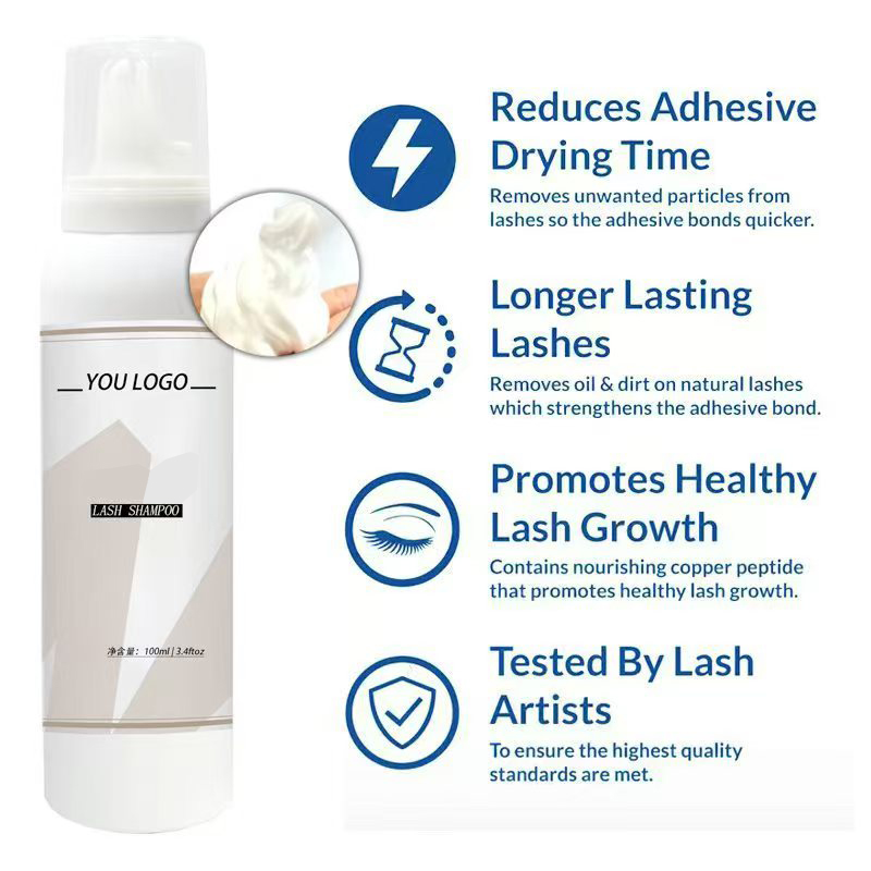 Custom Whipped Lash Cream Sham - đánh giá và giá Eyelash Extension Logo
