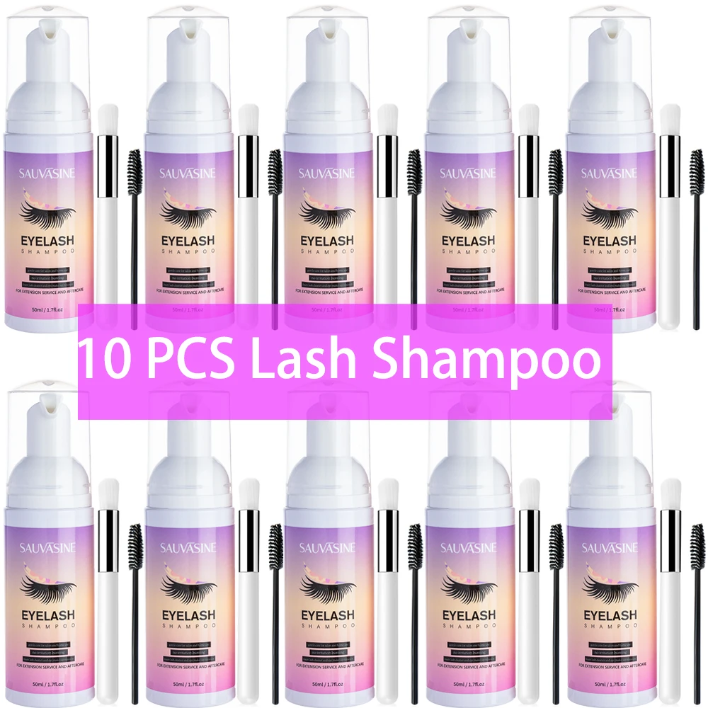 5/10PCS 50ML Eyelash Extension - đánh giá và giá Eyelash Extension Wash