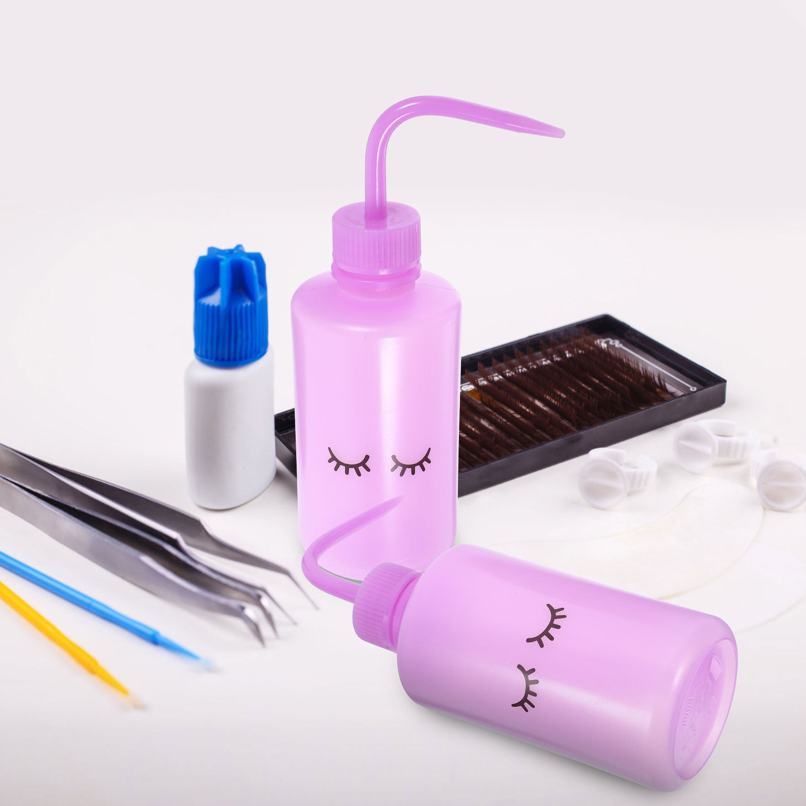 2Pcs Lash Washing Bottle Squee - đánh giá và giá Eyelash Extension Wash