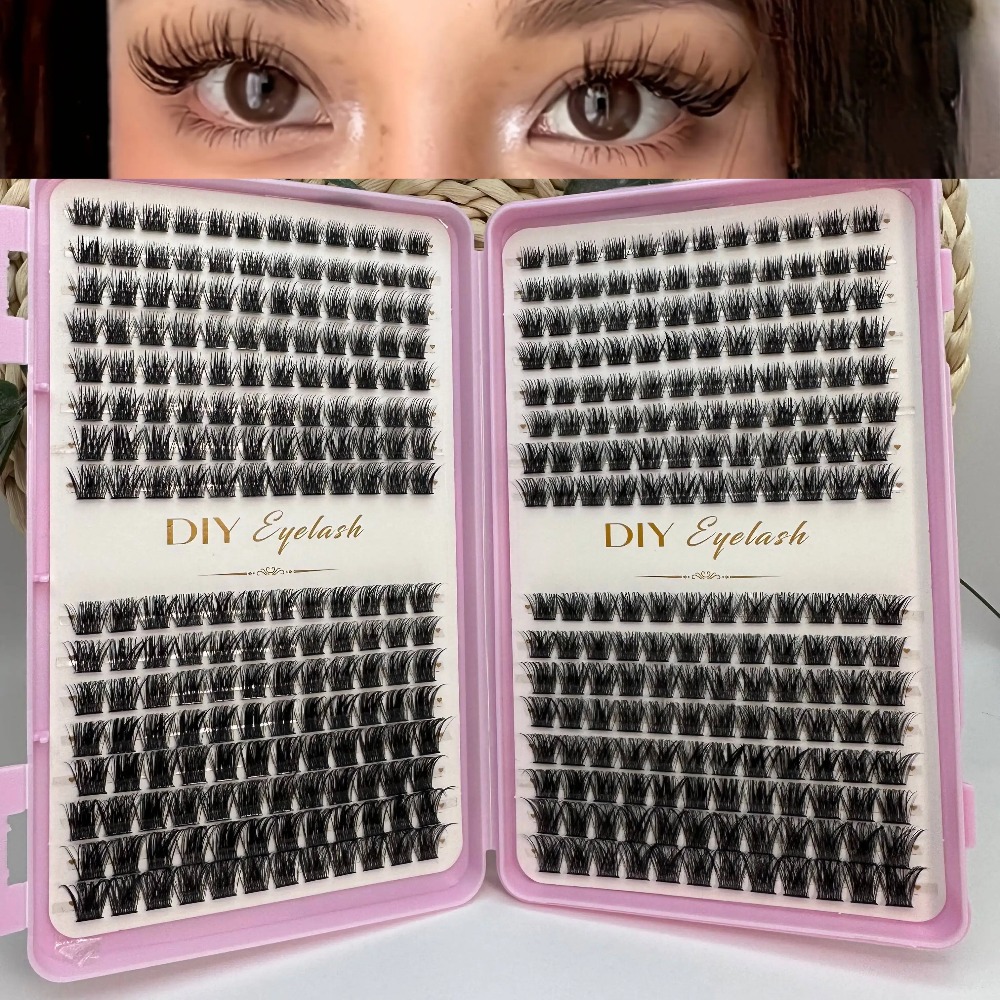 384pcs Individual Lashes Eyela - đánh giá và giá Eyelash Extension Home Service