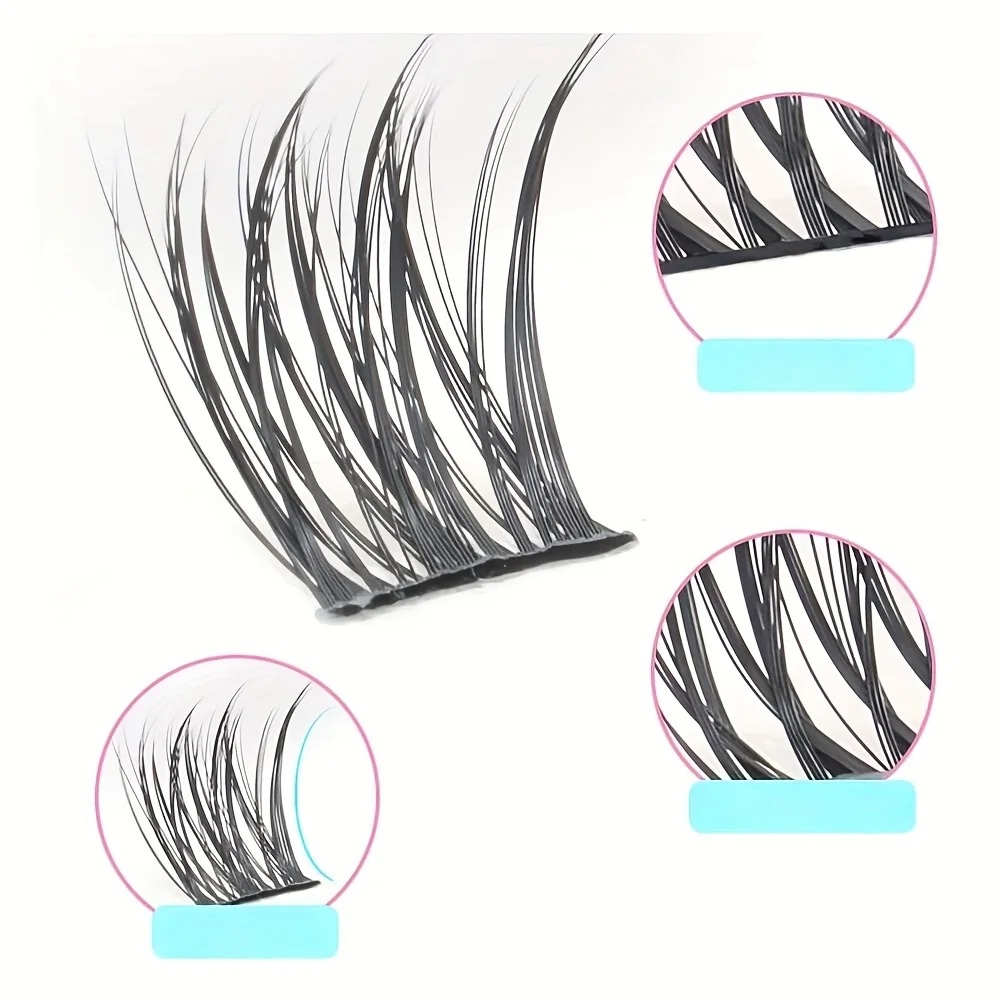 384pcs Individual Lashes Eyela - đánh giá và giá Eyelash Extension Home Service