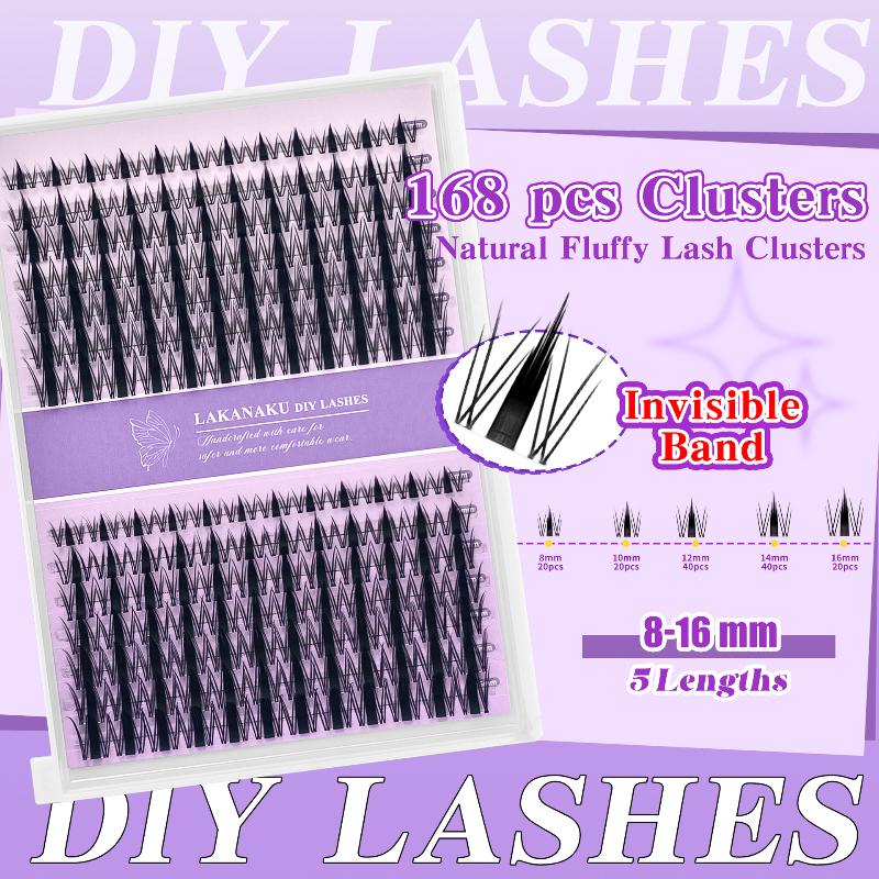 Natural Eyelashes Lashes Clust - đánh giá và giá Eyelash Extension Equipment