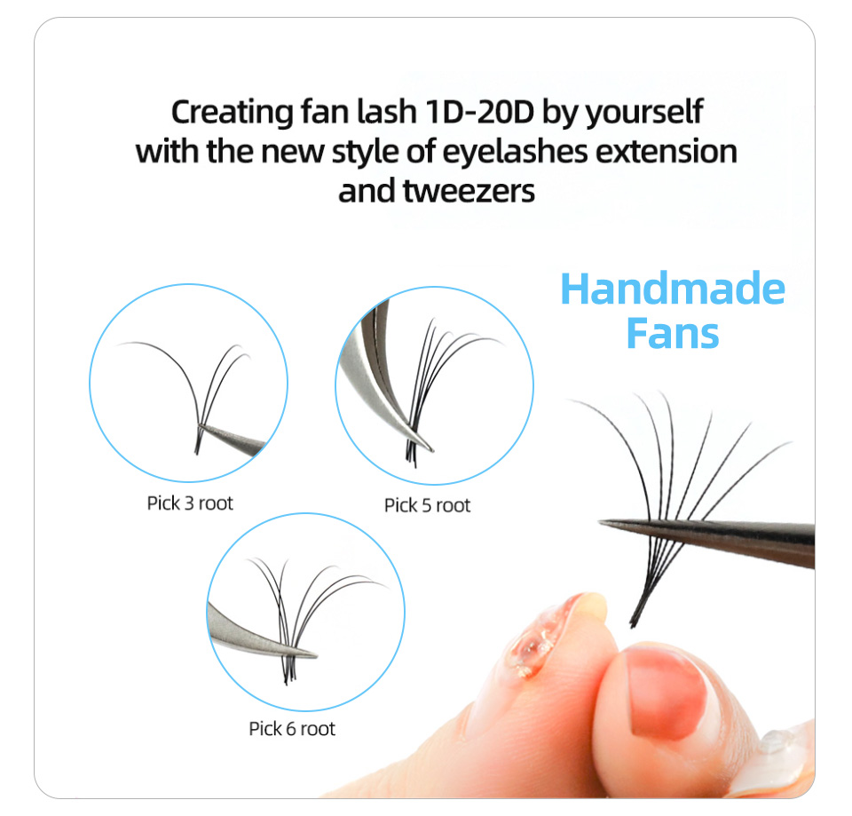 AGUUD J B C CC D Russian Volum - đánh giá và giá Eyelash Extensions Classic