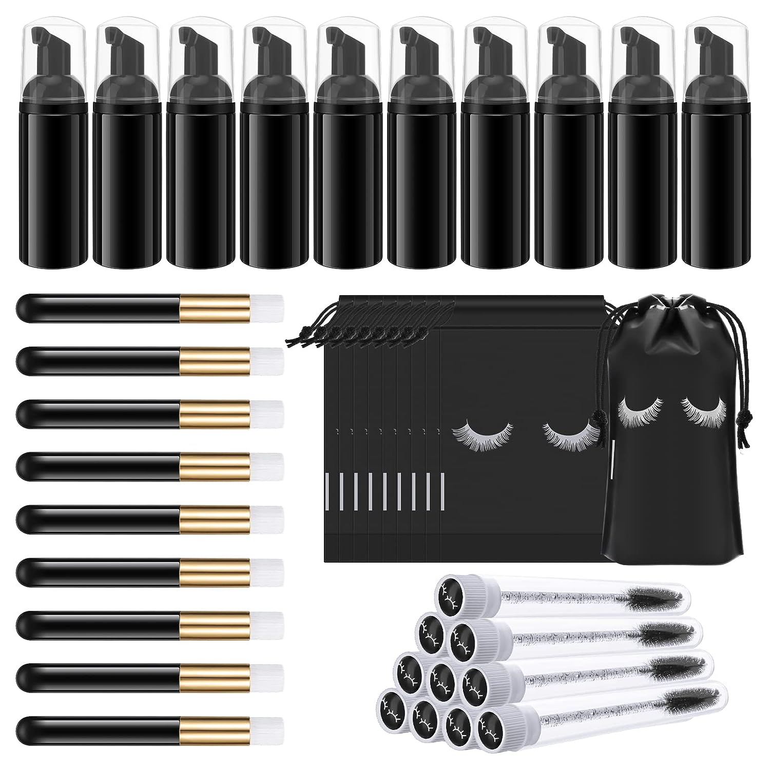 Eyelash Cleaning Set Lash Sham - đánh giá và giá Eyelash Extension Wash