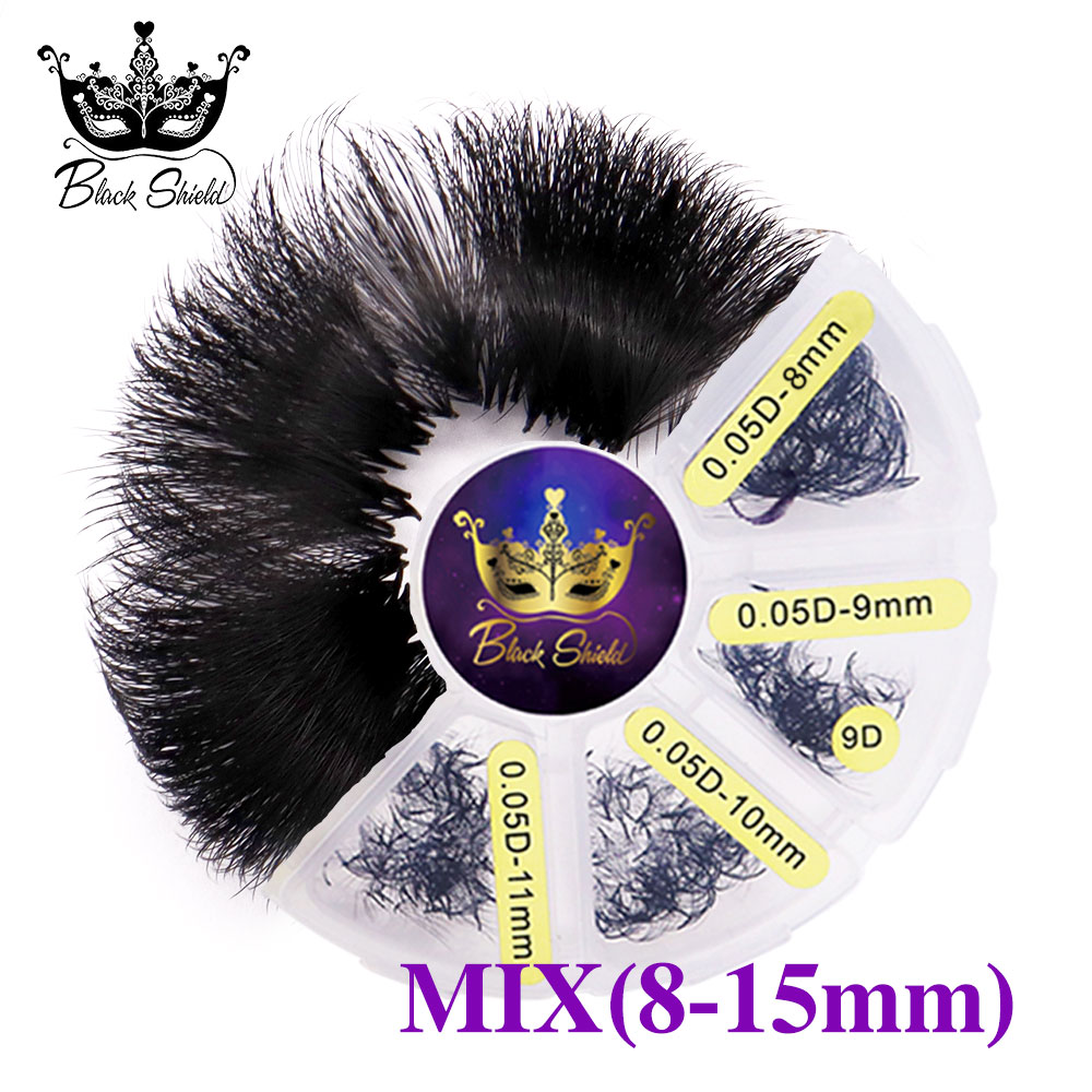 1000 Fans Loose Fan Mixed Leng - đánh giá và giá Eyelash Extension Medium