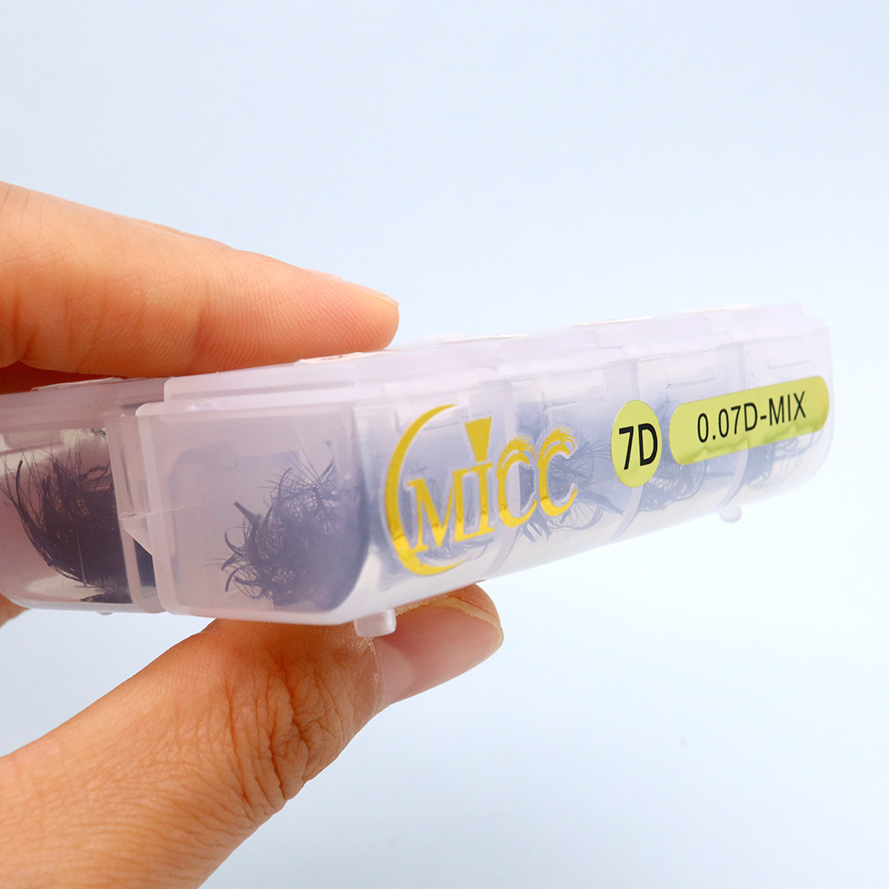 Cmicc 500/1000Fans Mixed Lengt - đánh giá và giá Eyelash Extension Medium