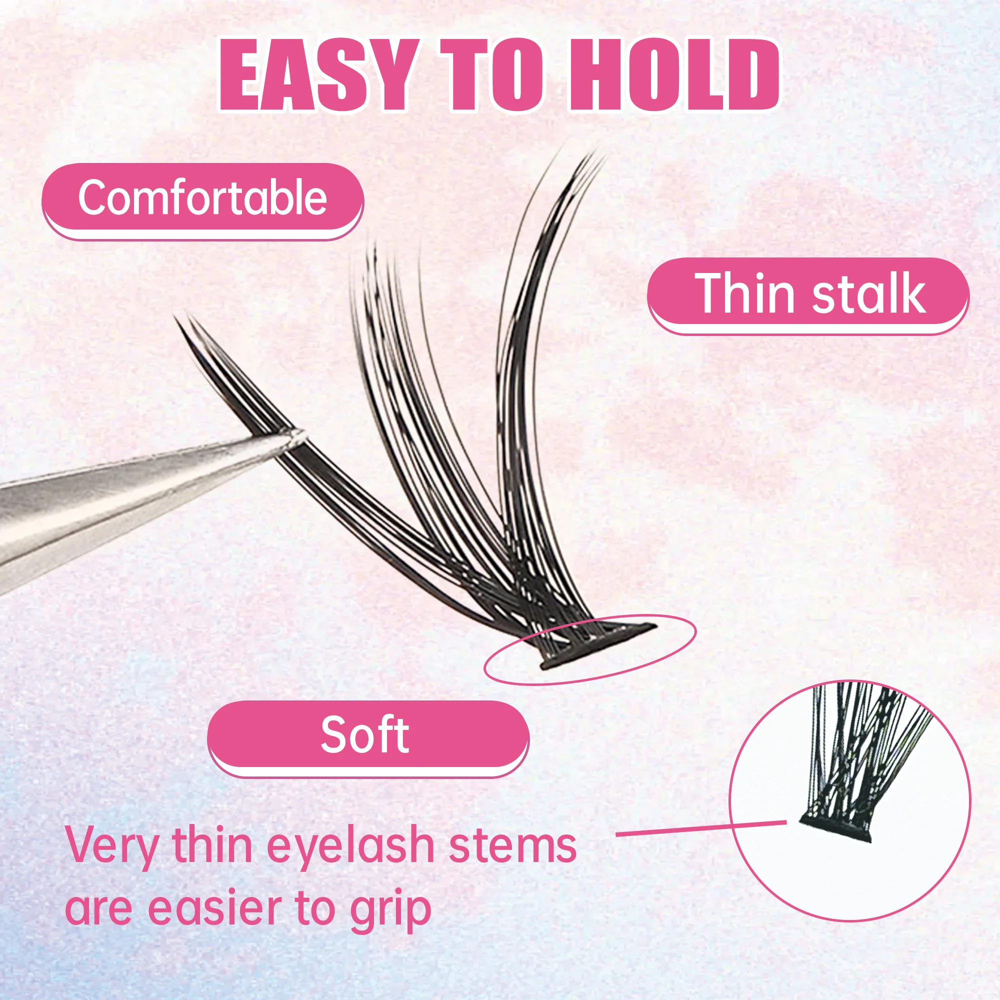 Eyelashes 200 PCS Clusters Las - đánh giá và giá Eyelash Extension Full Set