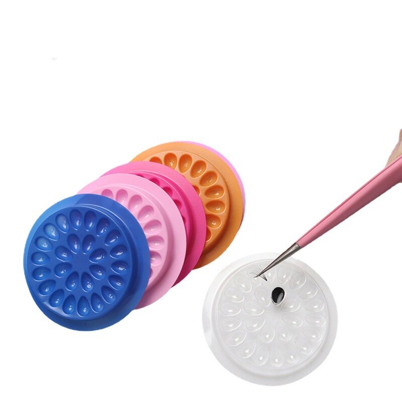 100pcs Eyelash Glue Holder Eye - đánh giá và giá Eyelash Extension Repair