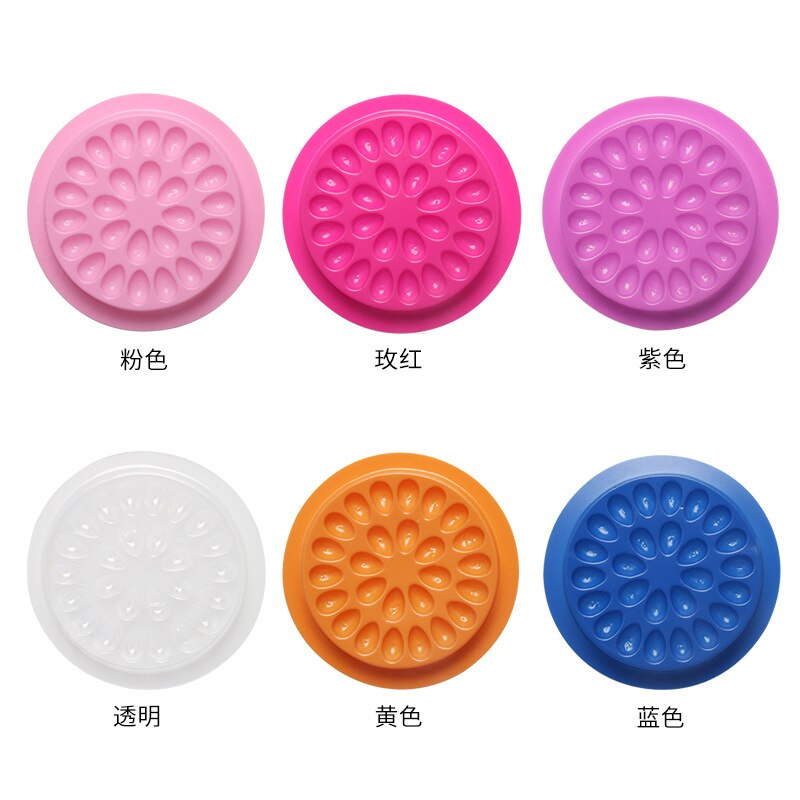 100pcs Eyelash Glue Holder Eye - đánh giá và giá Eyelash Extension Repair