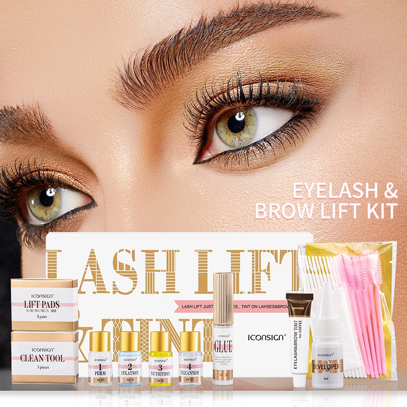 ICONSIGN Làn Mi Nâng Và Tint B - đánh giá và giá Eyelash Extension Full Set