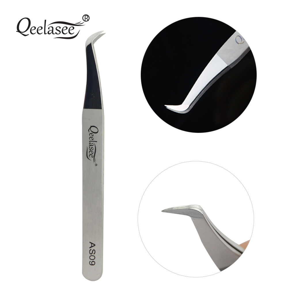 Qeelasee AS09 Stainless Steel  - đánh giá và giá Eyelash Extension Logo