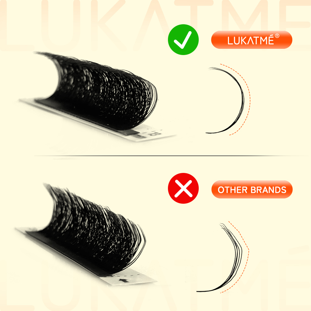 LUKATME 5D 6D 7D W Clover Eyel - đánh giá và giá Mega Volume Lash