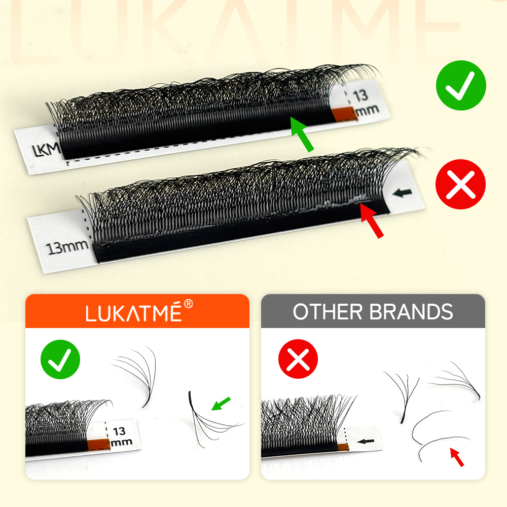 LUKATME 5D 6D 7D W Clover Eyel - đánh giá và giá Mega Volume Lash
