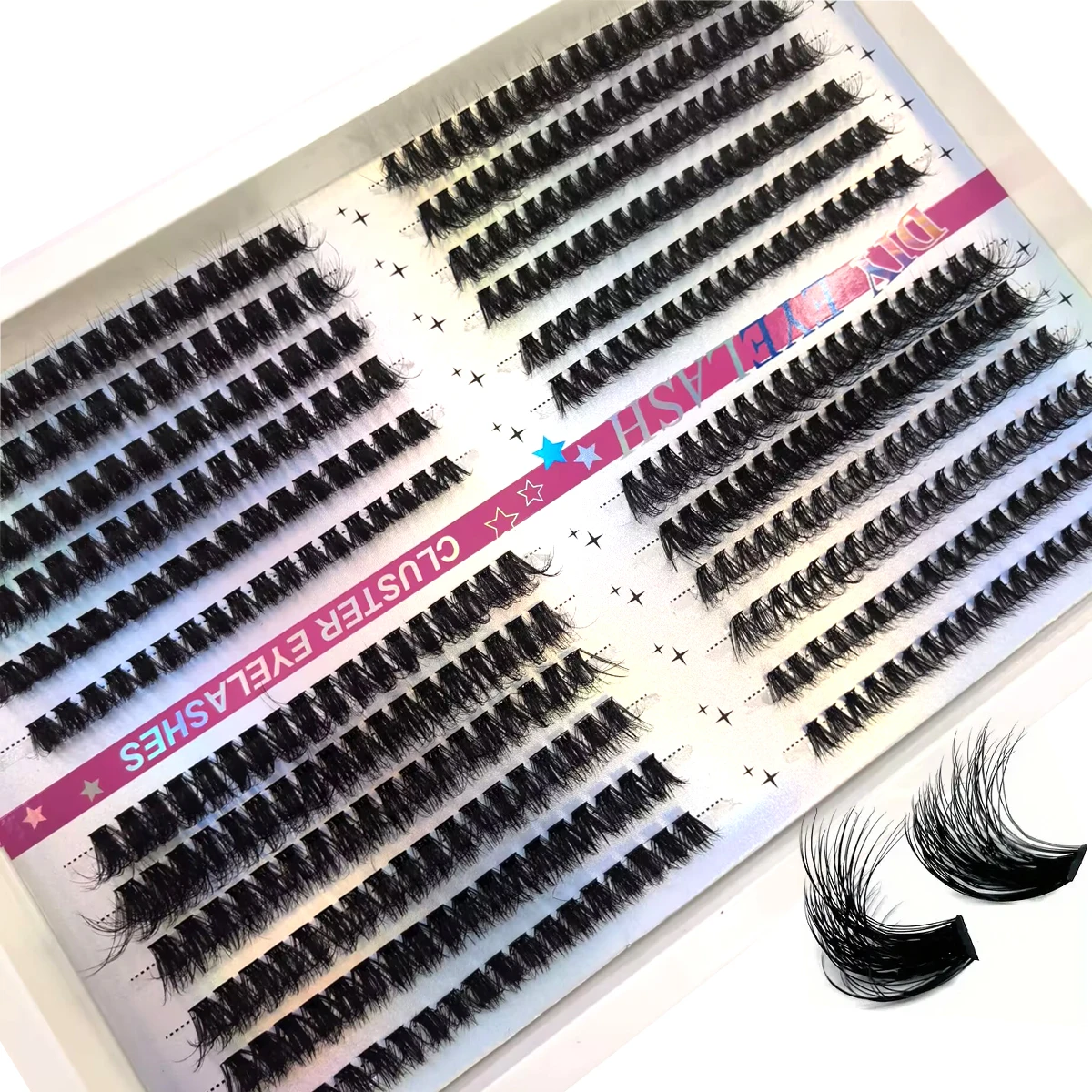 AMSDCN 30P-100P Mix Fluffy Ind - đánh giá và giá Eyelash Extension Home Service