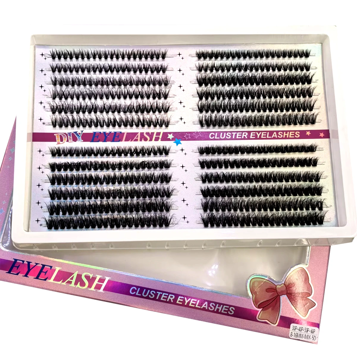 AMSDCN 30P-100P Mix Fluffy Ind - đánh giá và giá Eyelash Extension Home Service