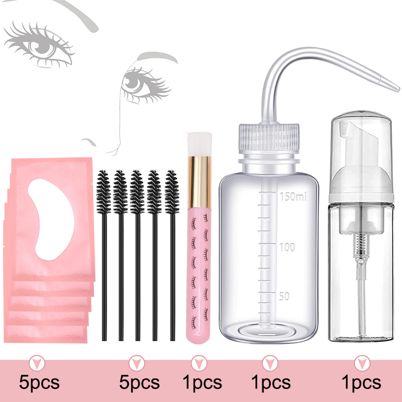 13Pcs Eyelash Extension Cleani - đánh giá và giá Eyelash Extension Wash
