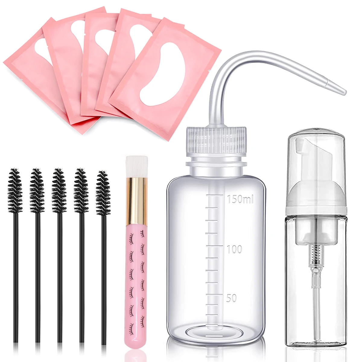 13Pcs Eyelash Extension Cleani - đánh giá và giá Eyelash Extension Wash