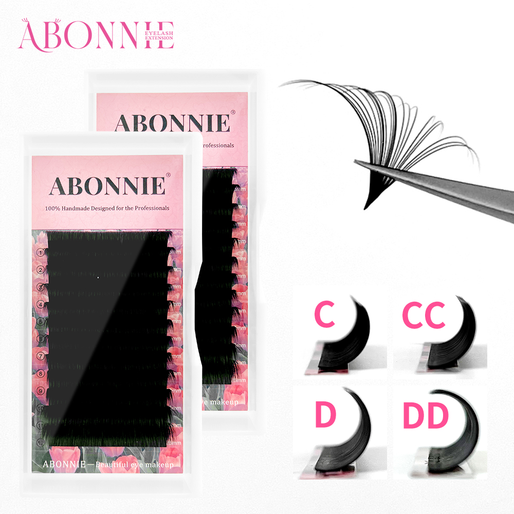 ABONNIE Matte Black Easy Fan L - đánh giá và giá Mega Volume Lash