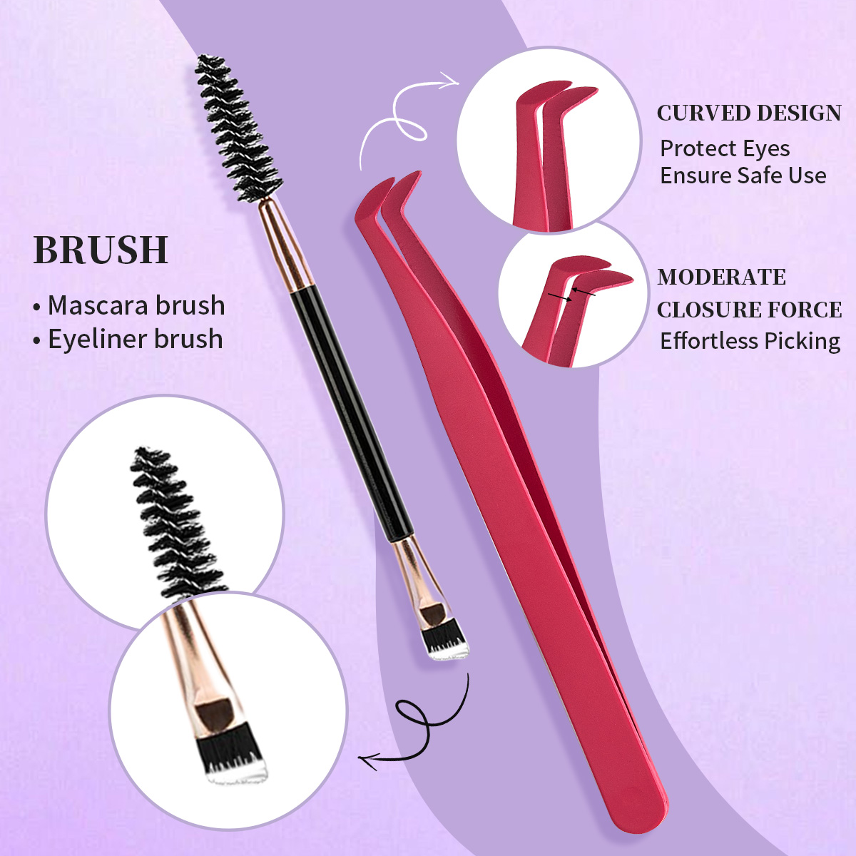 Eyelash Clusters Kit Soft Volu - đánh giá và giá Eyelash Extension Full Set